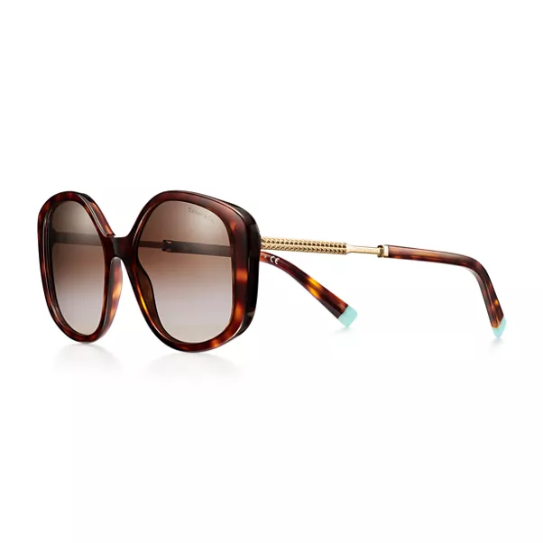 Sunglasses in Tortoise Acetate with Gradient Brown Lenses