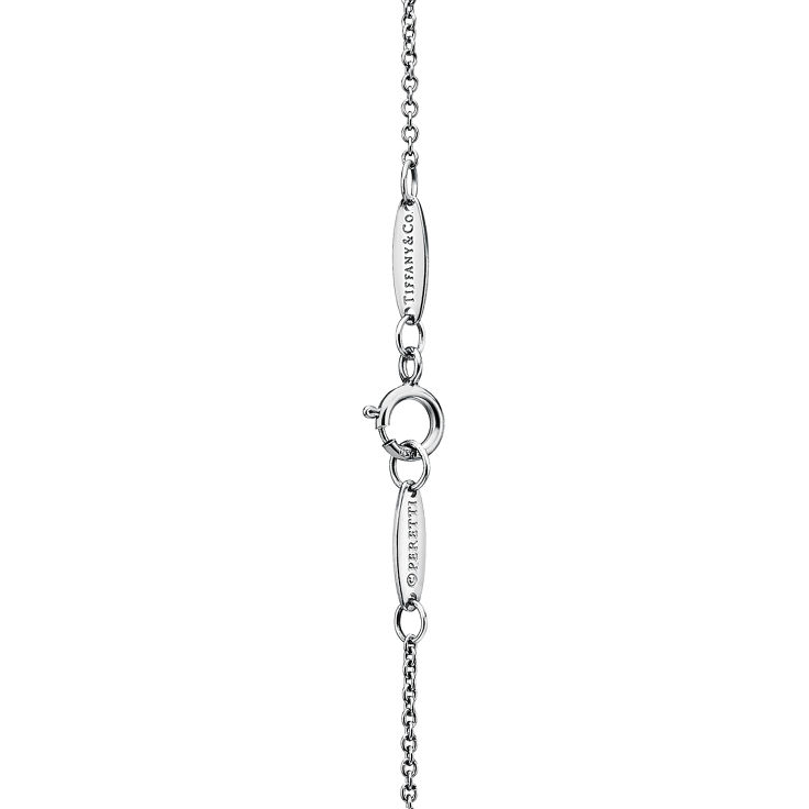 Elsa Peretti® Diamonds by the Yard®:Sprinkle Halskette in Platin Bildnummer 5