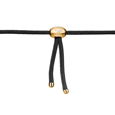 Elsa Peretti®:Bean® design Necklace in Yellow Gold with Green Nephrite Jade, 3
