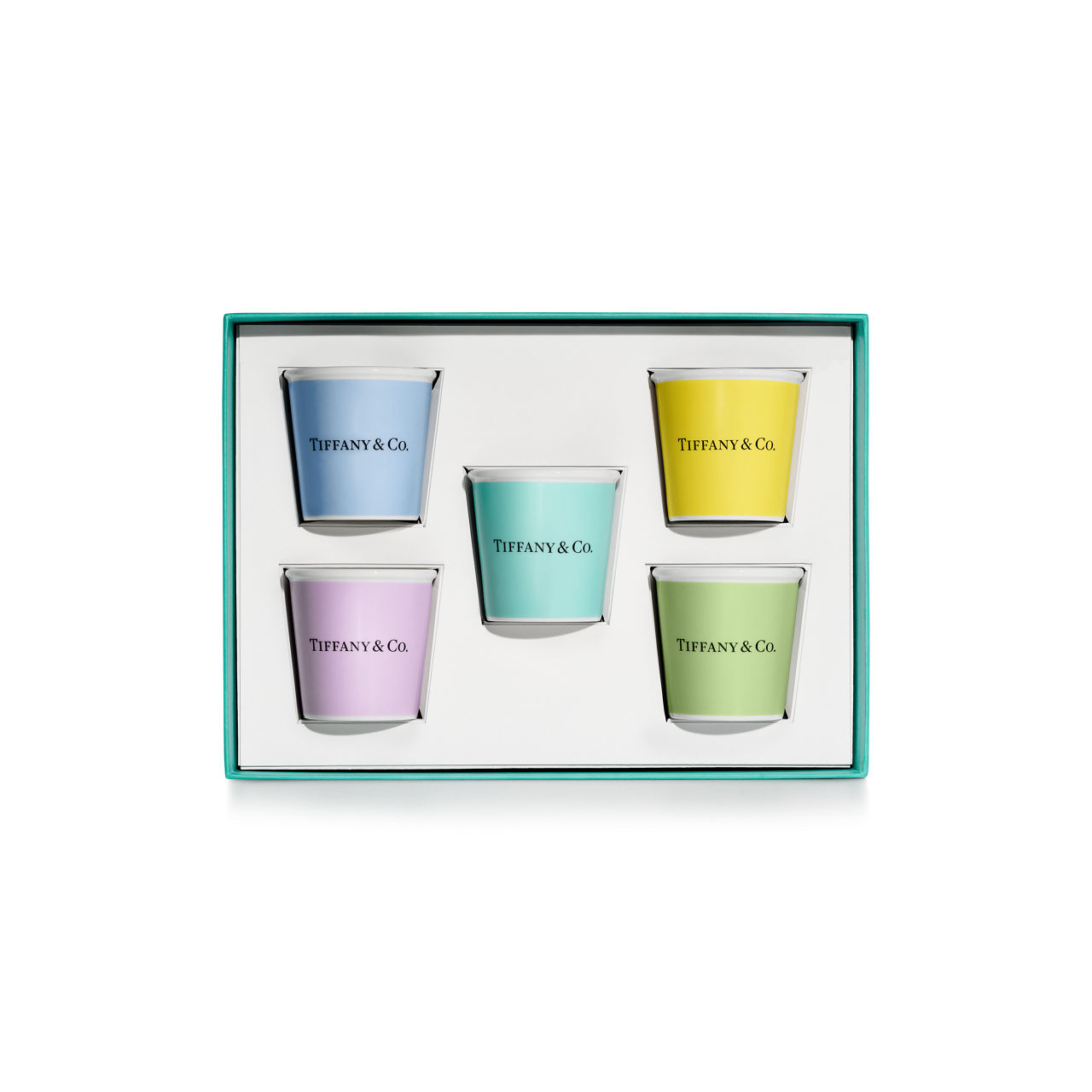 Tiffany Cups:Tiffany Espresso Cups in Bone China, Set of Five image number 2