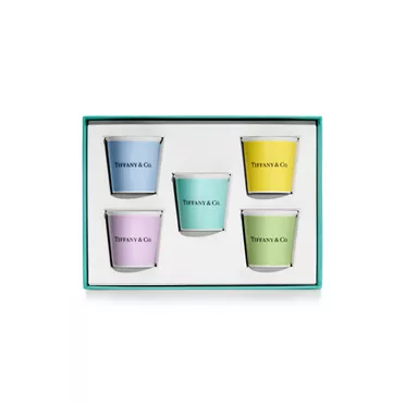 Tiffany Cups:Tiffany Espresso Cups in Bone China, Set of Five, 2