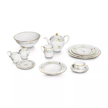 Tiffany Jardin:Dinner Plate in Porcelain, 2