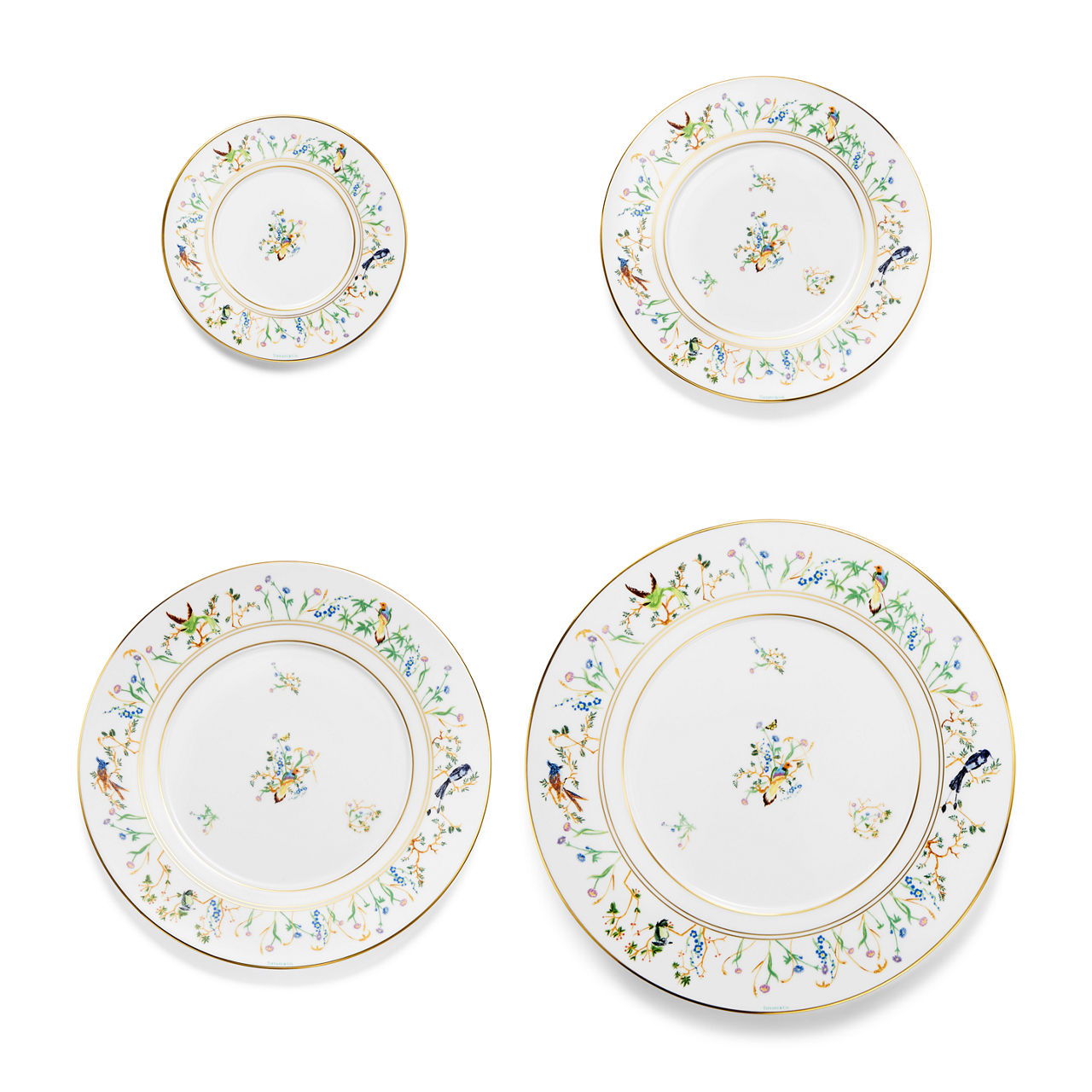 Tiffany Jardin:Bread and Butter Plate in Porcelain | Tiffany & Co. US
