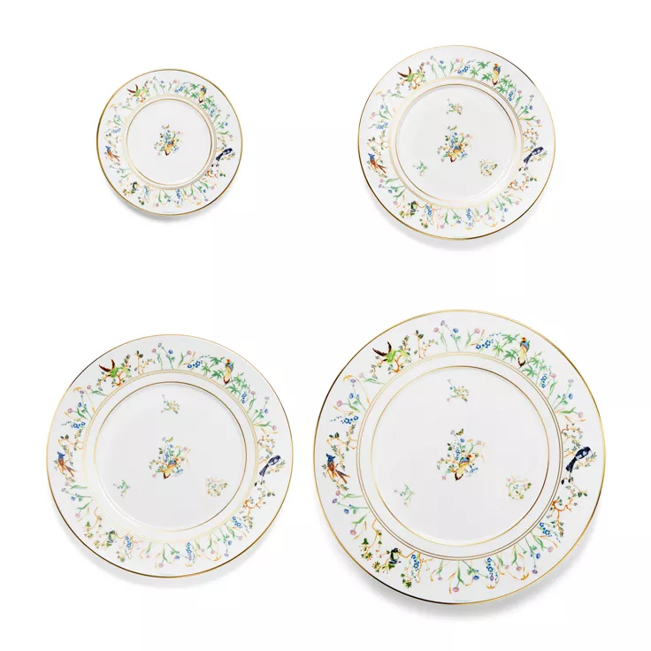 Tiffany Jardin:Charger Plate in Porcelain, 2