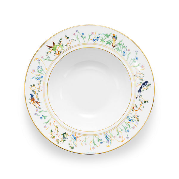 Tiffany Jardin:Dinner Bowl in Porcelain