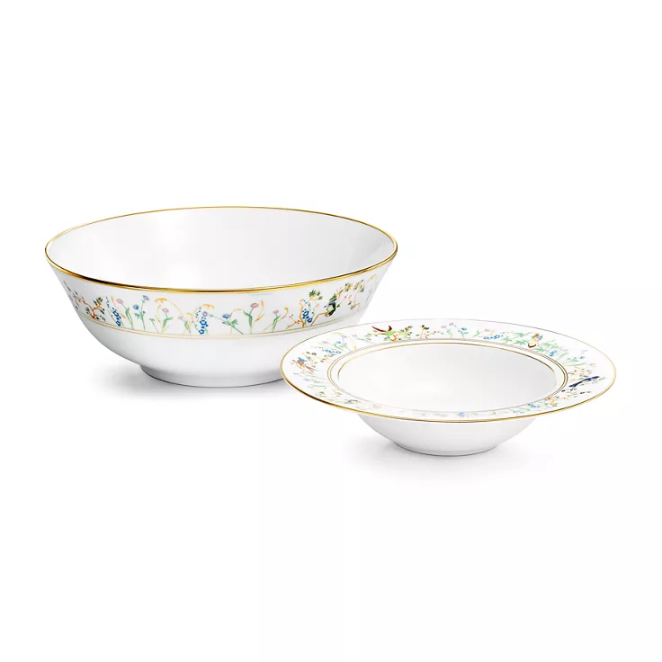 Tiffany Jardin:Serving Bowl in Porcelain, 2