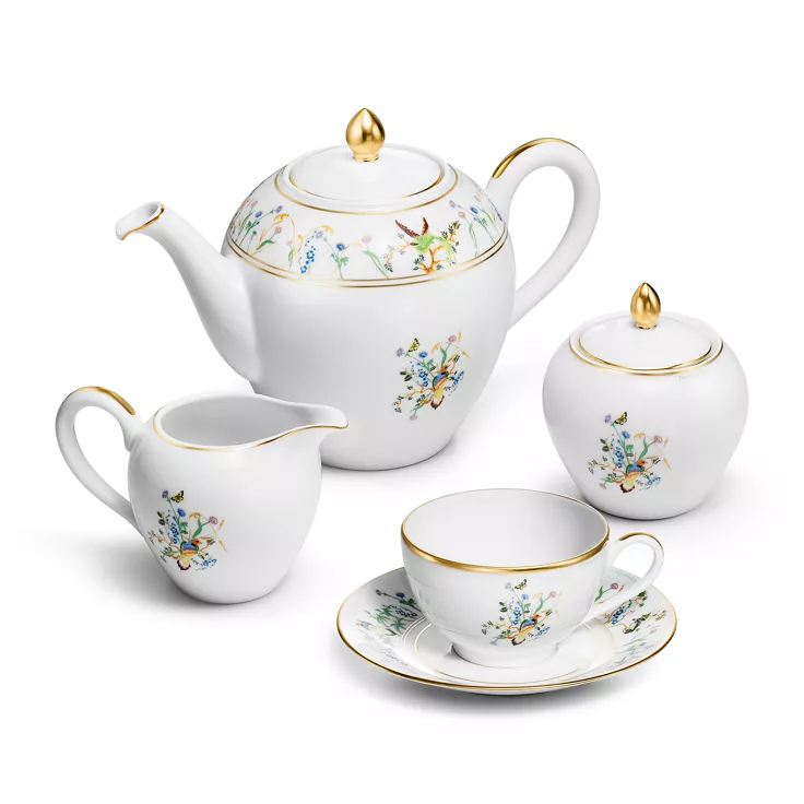 Tiffany Jardin:Sugar Bowl in Porcelain, 1