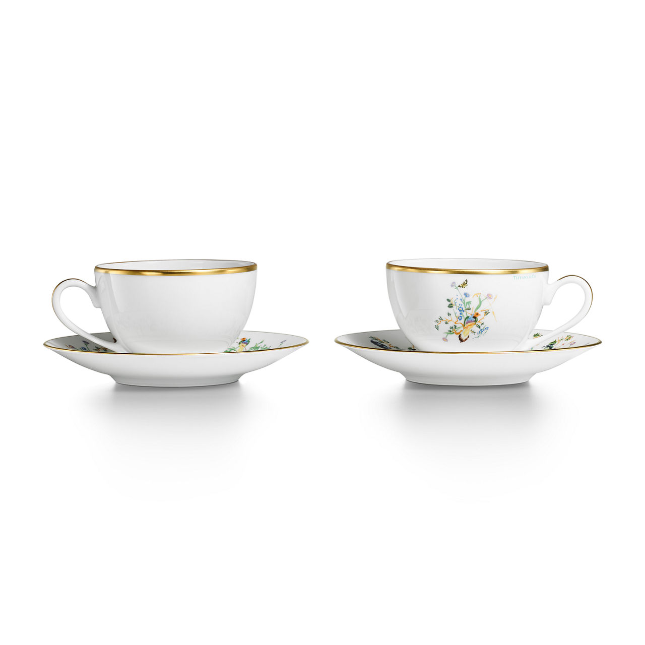 Tiffany Jardin:Teetasse und Untertasse aus Porzellan, 2er-Set Bildnummer 0