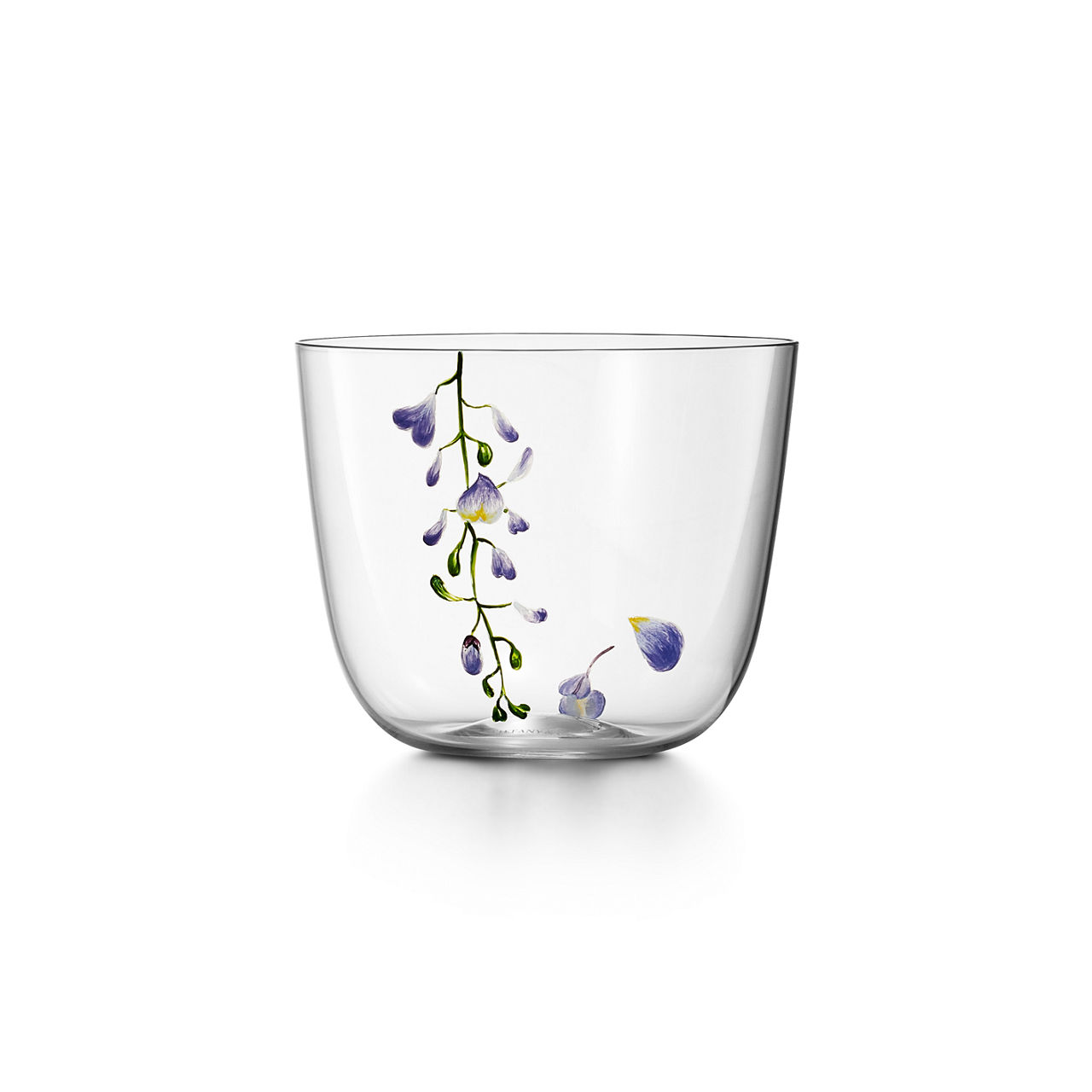 Tiffany Wisteria:Water Glass in Glass image number 0