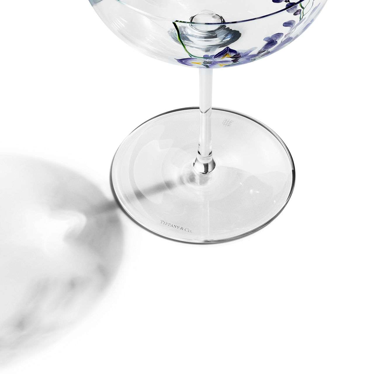 Sektschale aus Glas