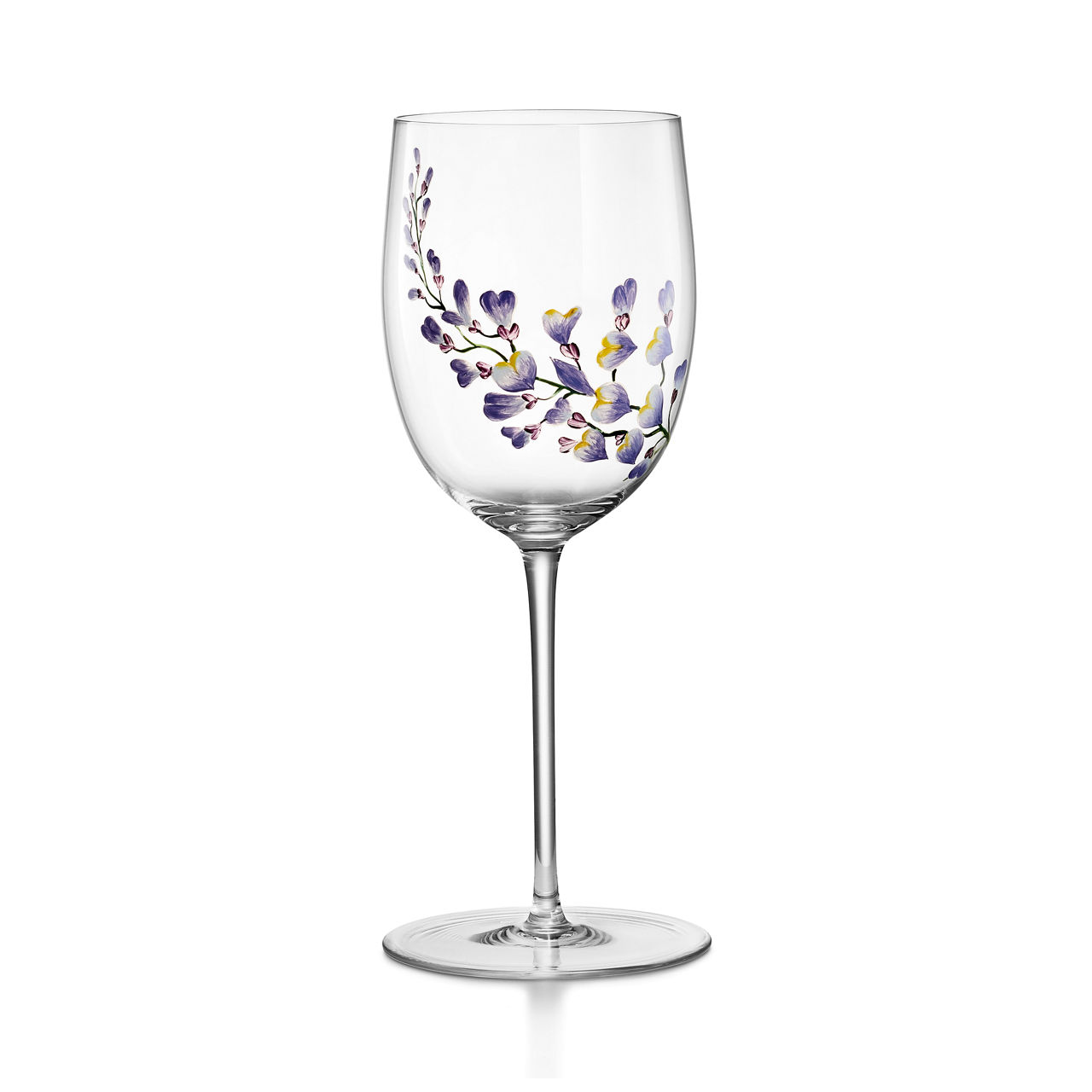 Tiffany Wisteria:White Wine Glass in Glass image number 0