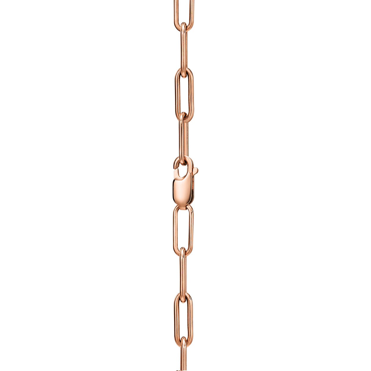 Tiffany Lock:Anhänger in Rosé- und Weißgold mit Diamanten, Extra Large Bildnummer 3