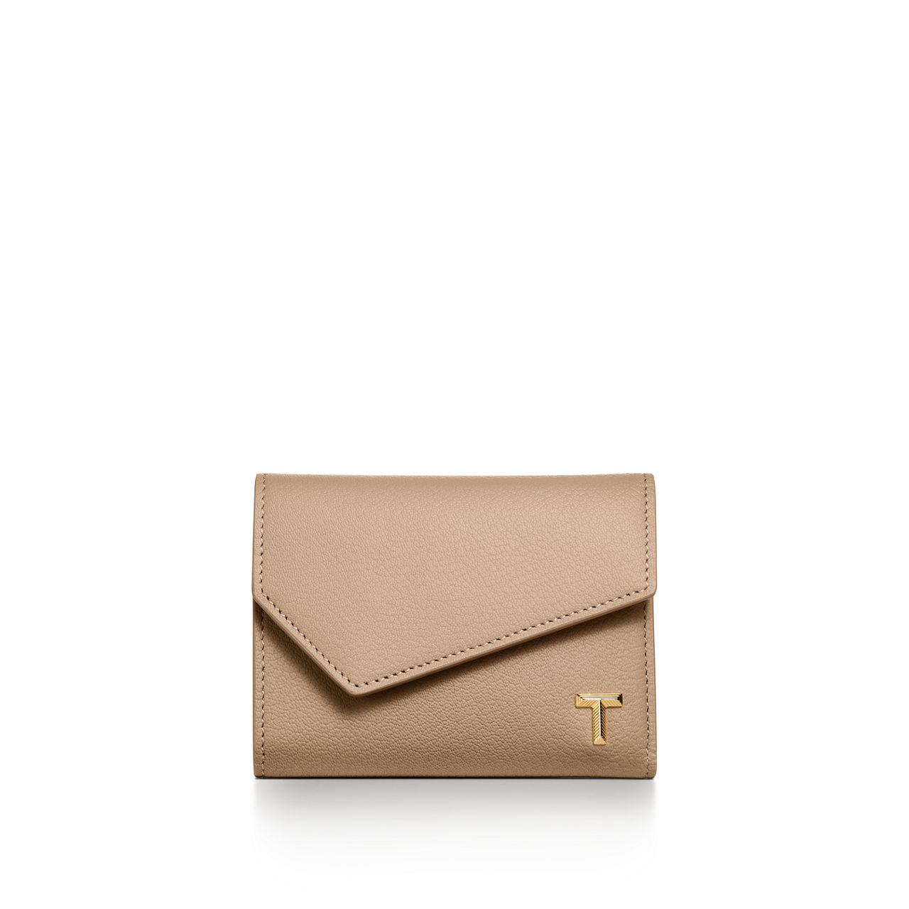 Tiffany T:Wallet in Taupe Leather image number 0