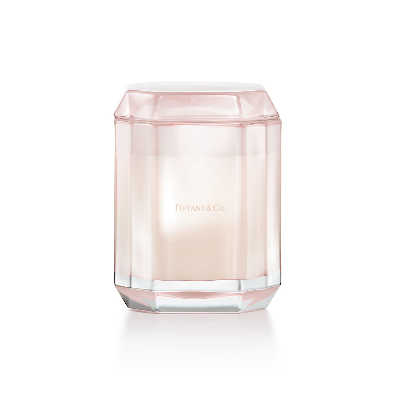 57th & Fifth Candle in Morganite-colored Glass