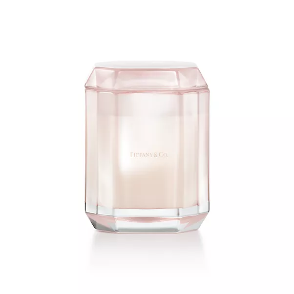 57th & Fifth Candle in Morganite-colored Glass