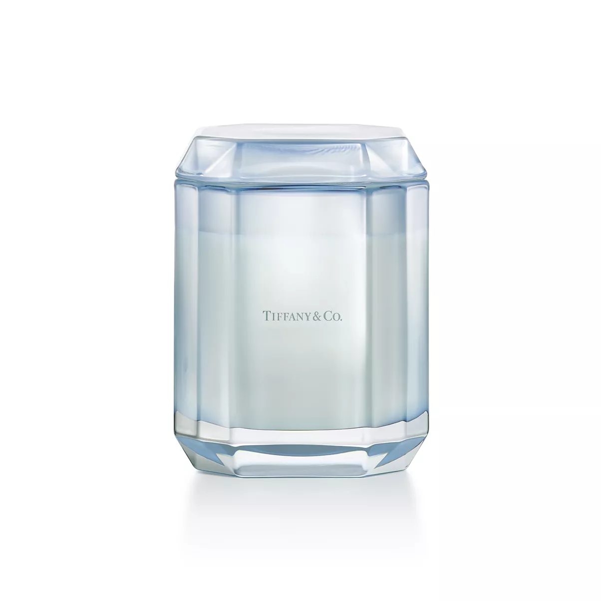 Blue Is the Color of Love Candle in Tanzanite-colored Glass