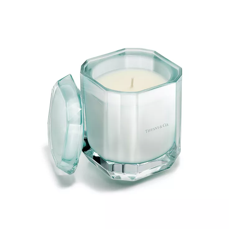 Tiffany Facets:1837 Candle in Sapphire-colored Glass, 1