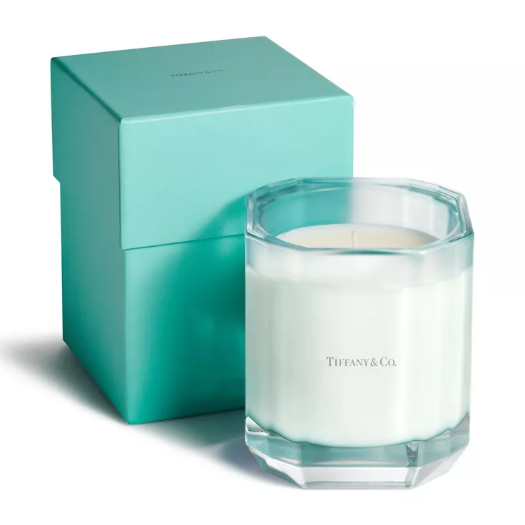 Tiffany Facets:1837 Candle in Sapphire-colored Glass, 4