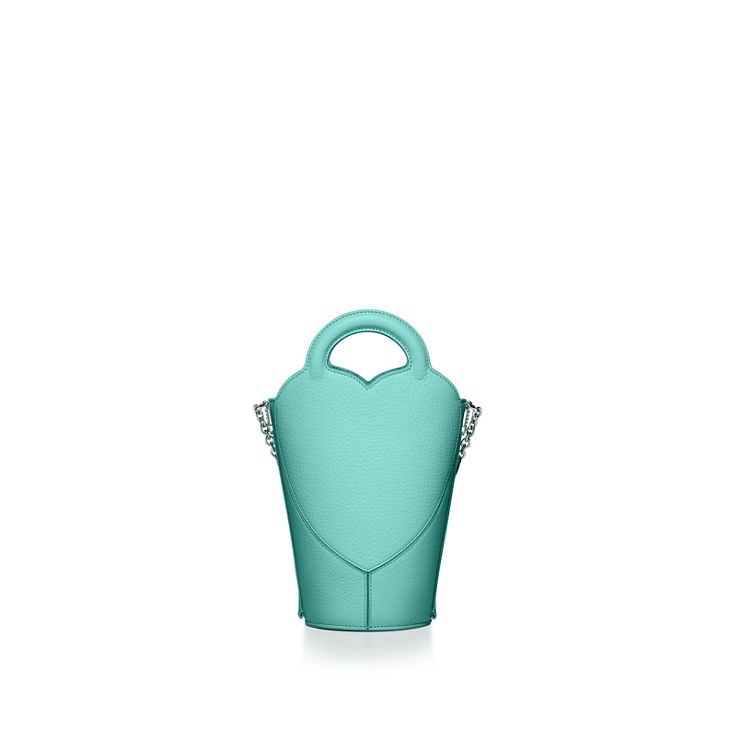 Return to Tiffany®:Mini Crossbody Bag in Tiffany Blue® Leather image number 5