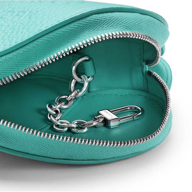 Return to Tiffany™:Münz-Etui aus Leder in Tiffany Blue® Bildnummer 4