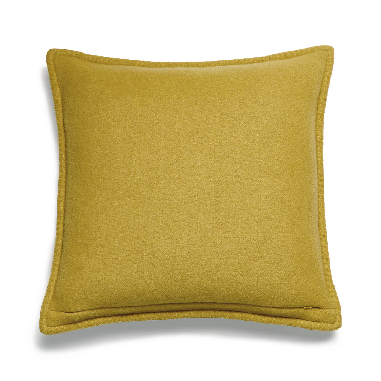 Collezione Tiffany T:Cuscino T True in cashmere e lana giallo citrino numero immagine 2