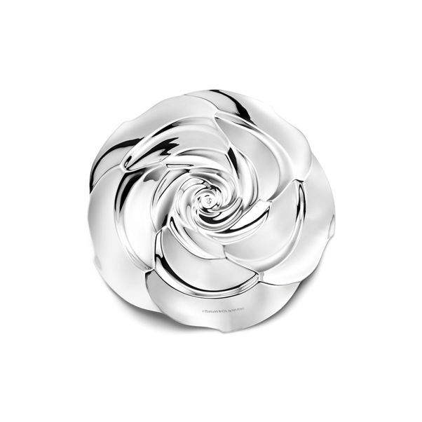 Tiffany Home Essentials:Rose Vide Poche in Sterling Silver