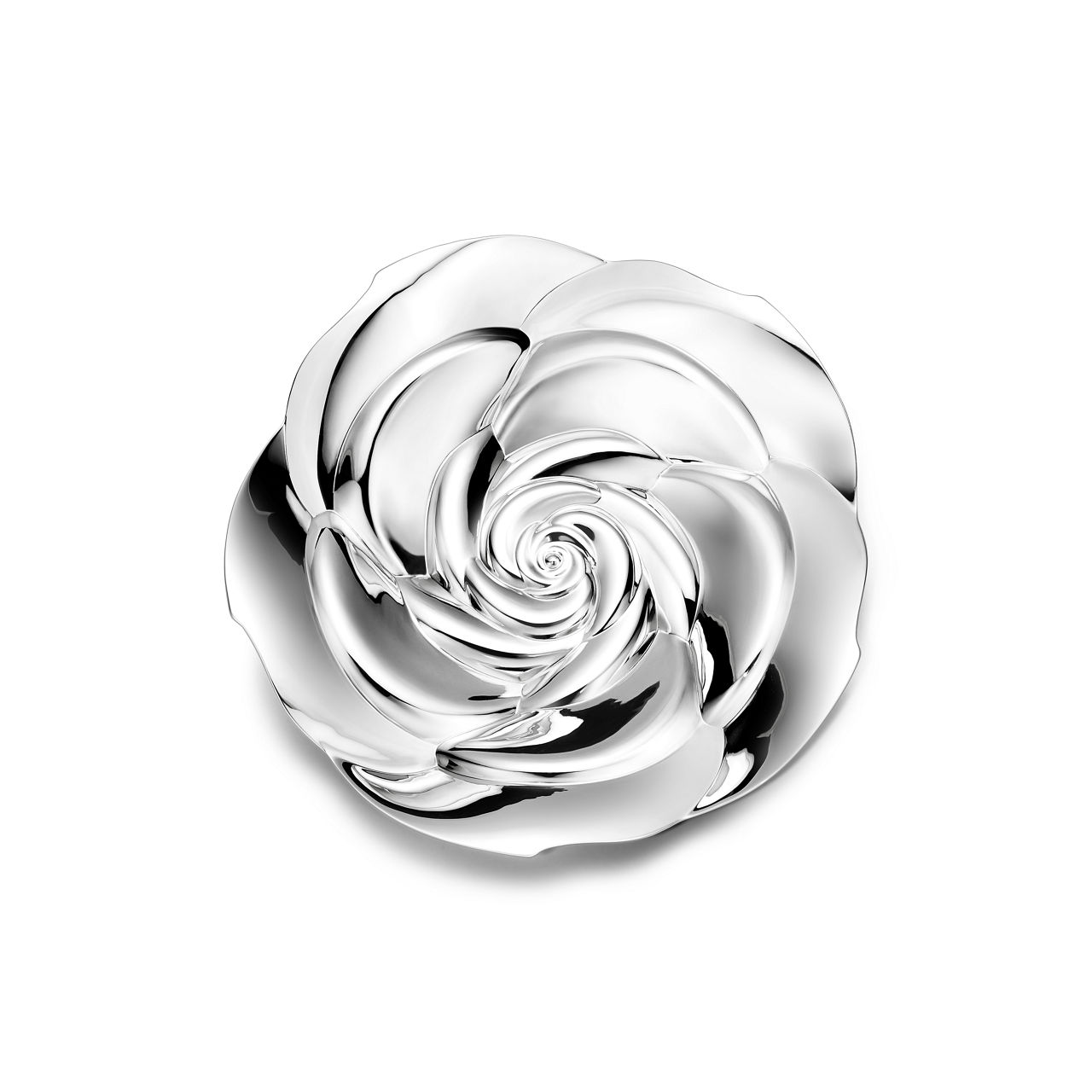 Tiffany Home Essentials:Rose Vide Poche in Sterling Silver image number 0