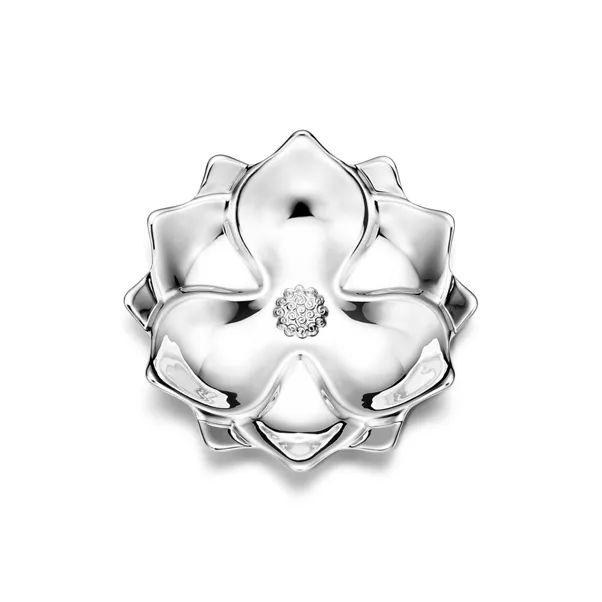 Magnolia Vide Poche in Sterling Silver