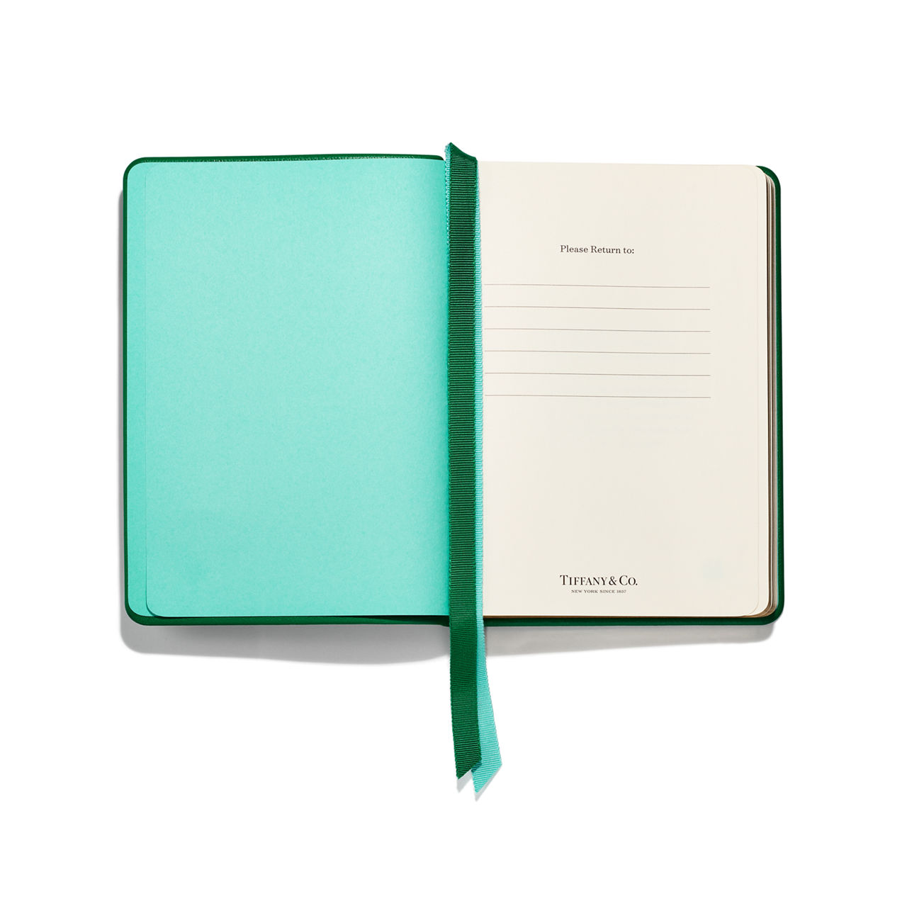 Notebook in Emerald Green Leather image number 2
