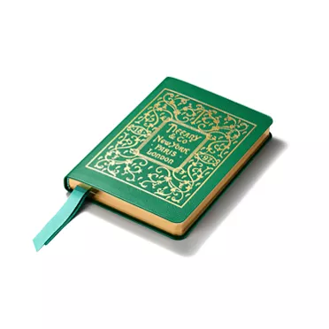Notebook in Emerald Green Leather, 3