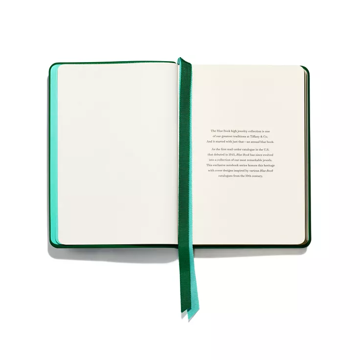 Notebook in Emerald Green Leather, 5