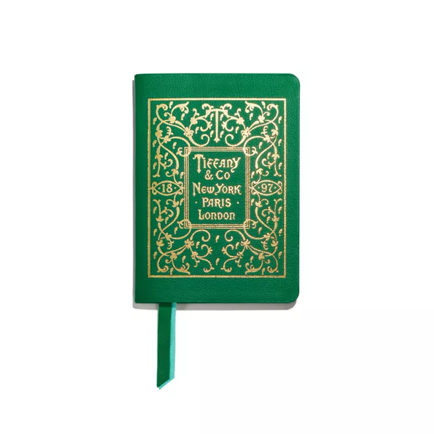 Notebook in Emerald Green Leather image number 0