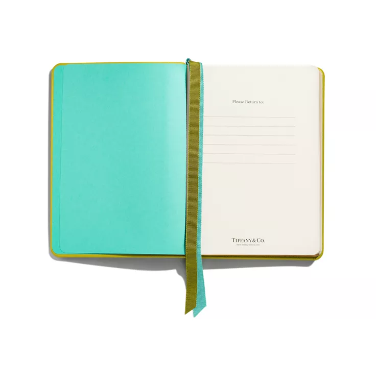 Notebook in Citrine Yellow Leather, 1