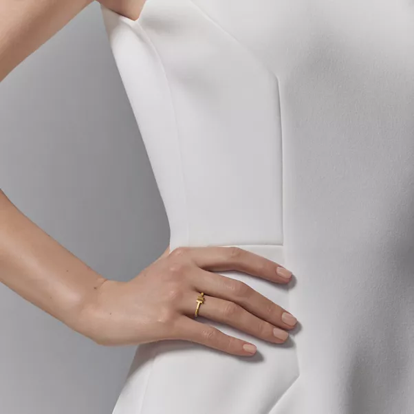 Wire Ring in Yellow Gold