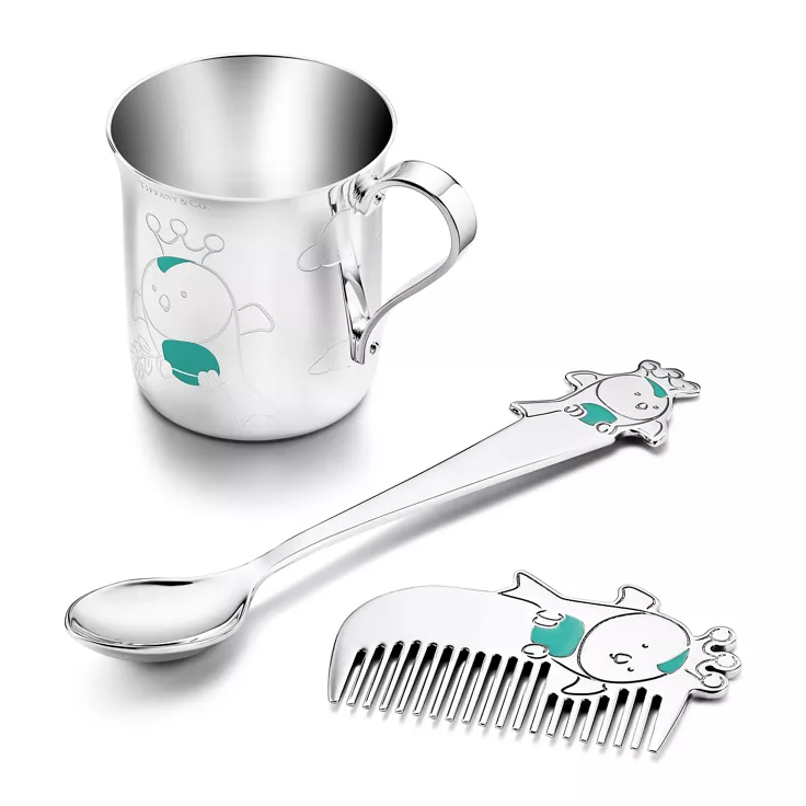 Tiny Tiffany:Baby Bird Spoon in Sterling Silver, 4