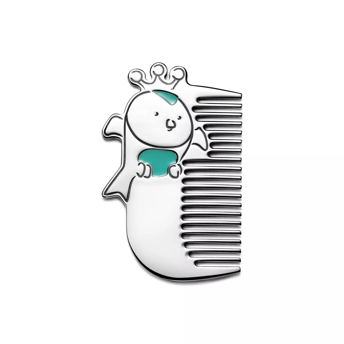 Baby Bird Comb in Sterling Silver