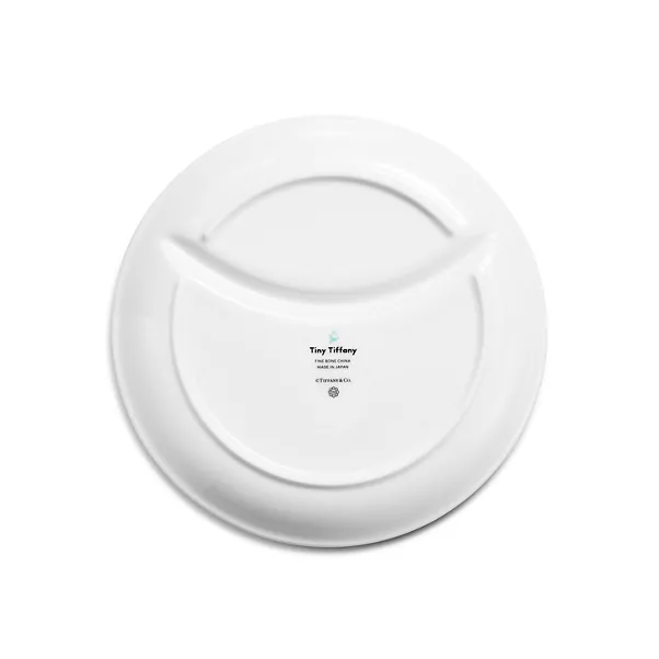 Land Animals Two-section Baby Dish in Bone China
