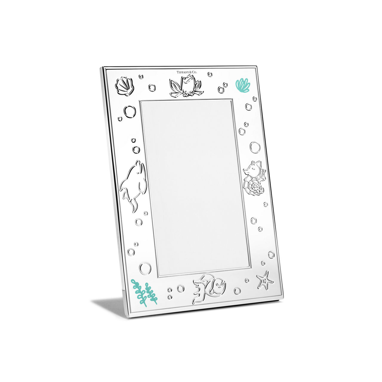 Tiny Tiffany:Sea Animals Frame in Sterling Silver image number 0