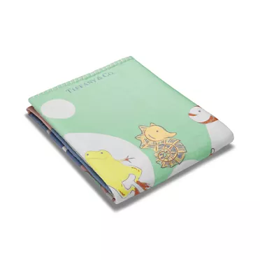 Tiny Tiffany:Sea Animals Blanket in a Wool Blend, 2