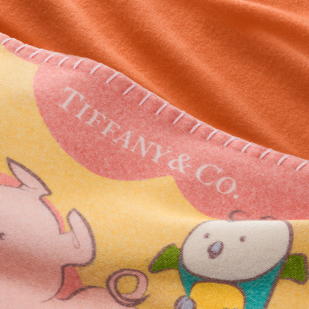 Tiny Tiffany:Land Animals Blanket in a Wool Blend image number 3
