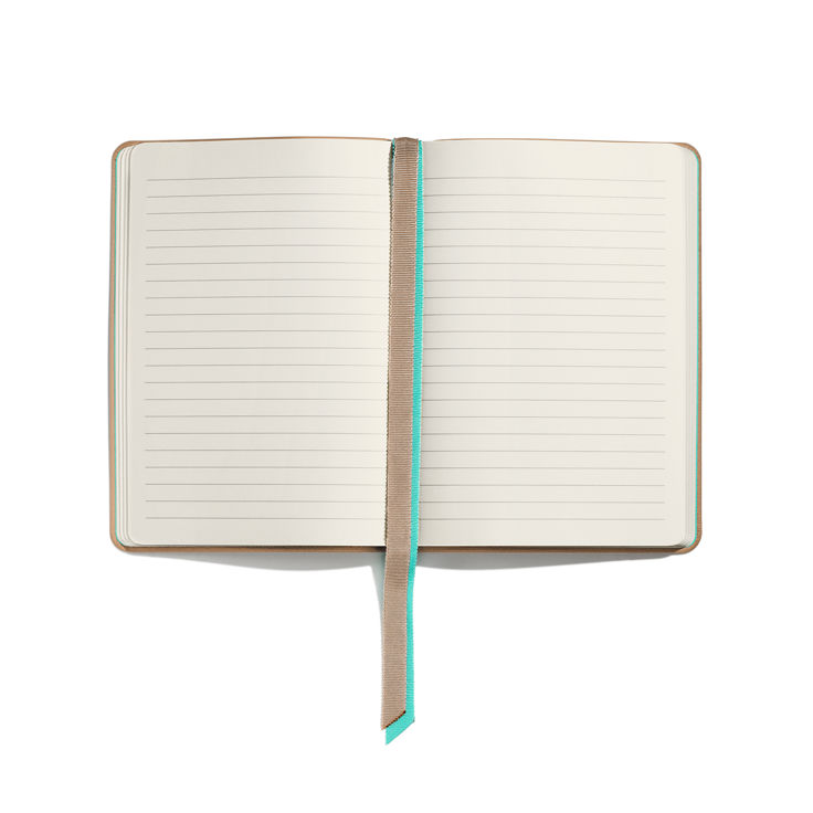 Notebook in Taupe Leather image number 1