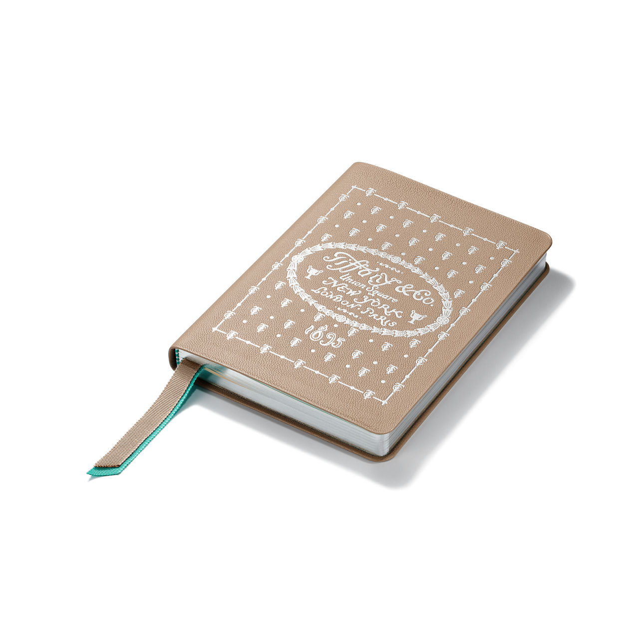 Notebook in Taupe Leather image number 3