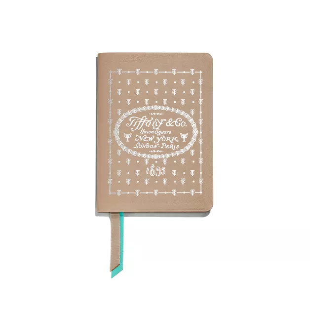 Notebook in Taupe Leather image number 0
