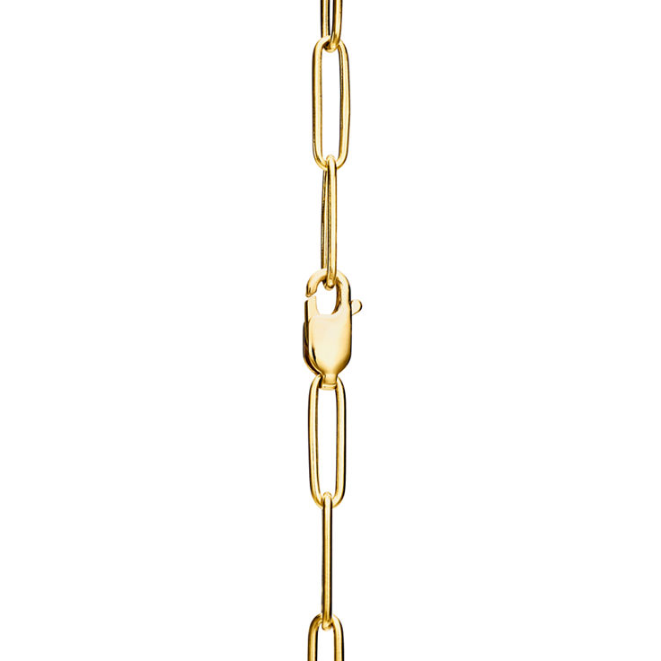 Tiffany Lock:Pendant in Yellow Gold with Diamonds, Large image number 4