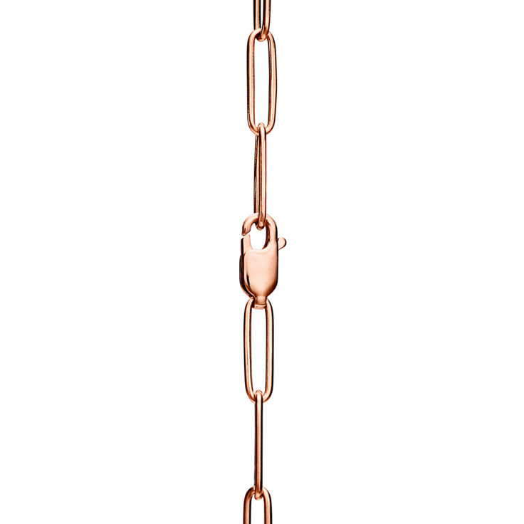 Tiffany Lock:Pendant in Rose Gold with Diamonds, Large image number 4