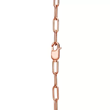 Tiffany Lock:Pendant in Rose Gold, Medium, 3