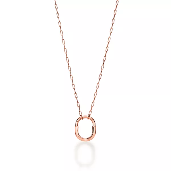 Pendente in oro rosa, medio