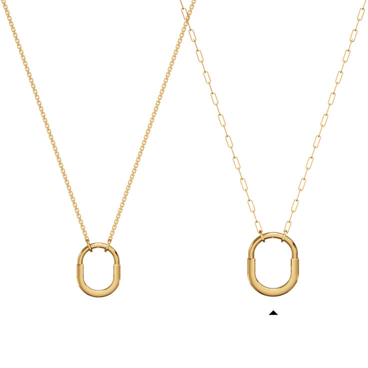 Tiffany Lock:Pendant in Yellow Gold, Medium image number 5