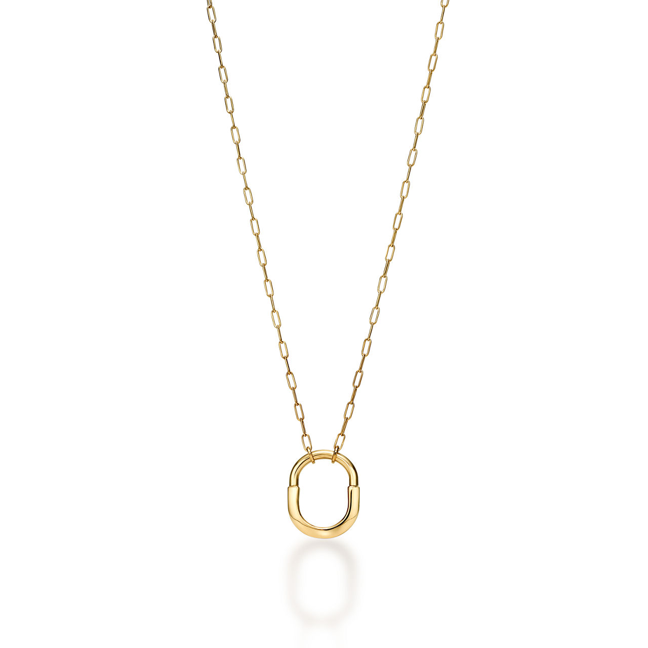 Colgante de oro amarillo, tamaño mediano