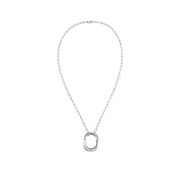 Tiffany Lock:Pendant in White Gold, Medium, 2